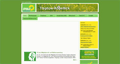 Desktop Screenshot of gruene-treptow-koepenick.de